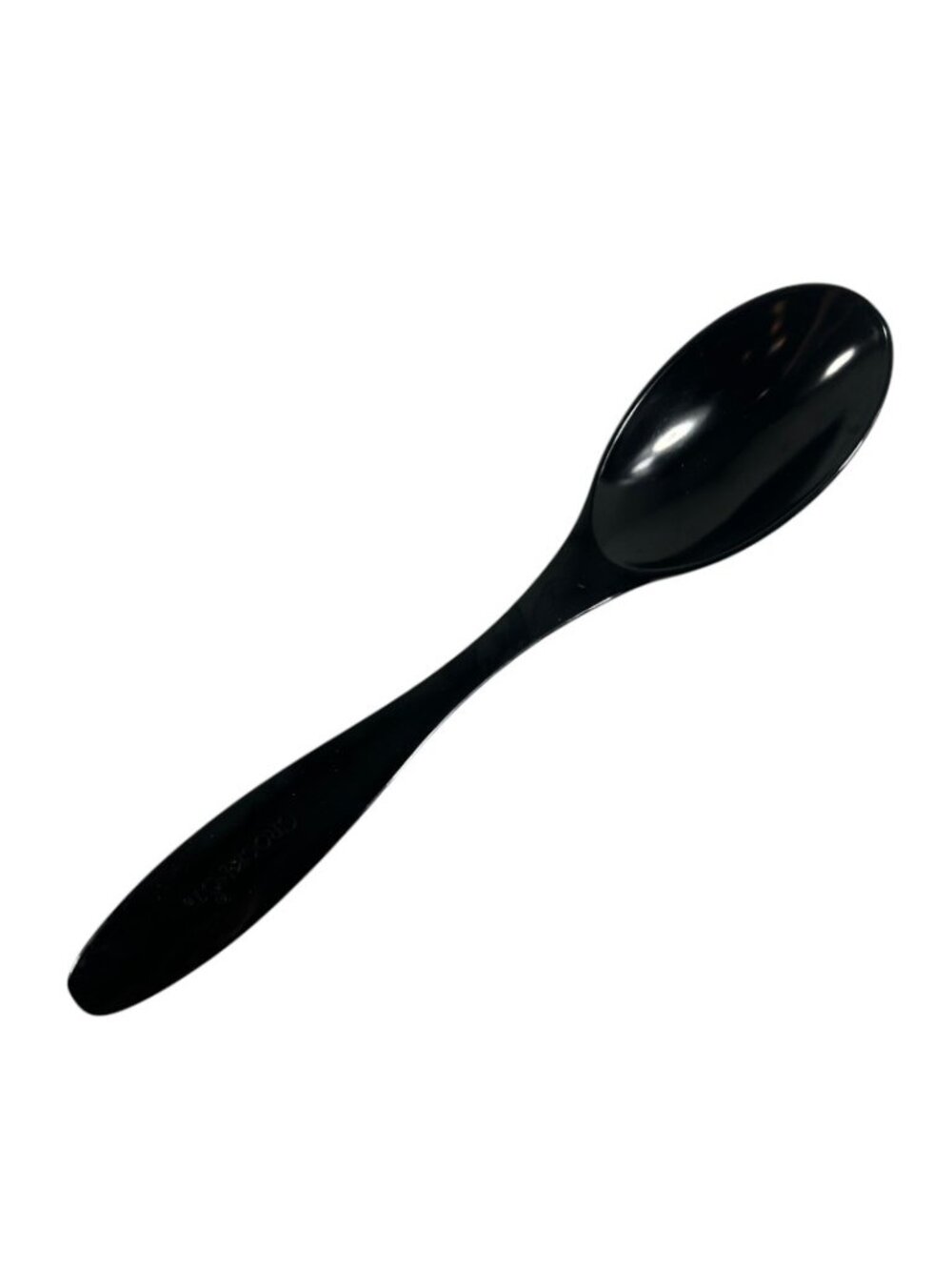 Black Plastic Crockpot Spoon 10.5" Serving Ladle Cooking Utensil